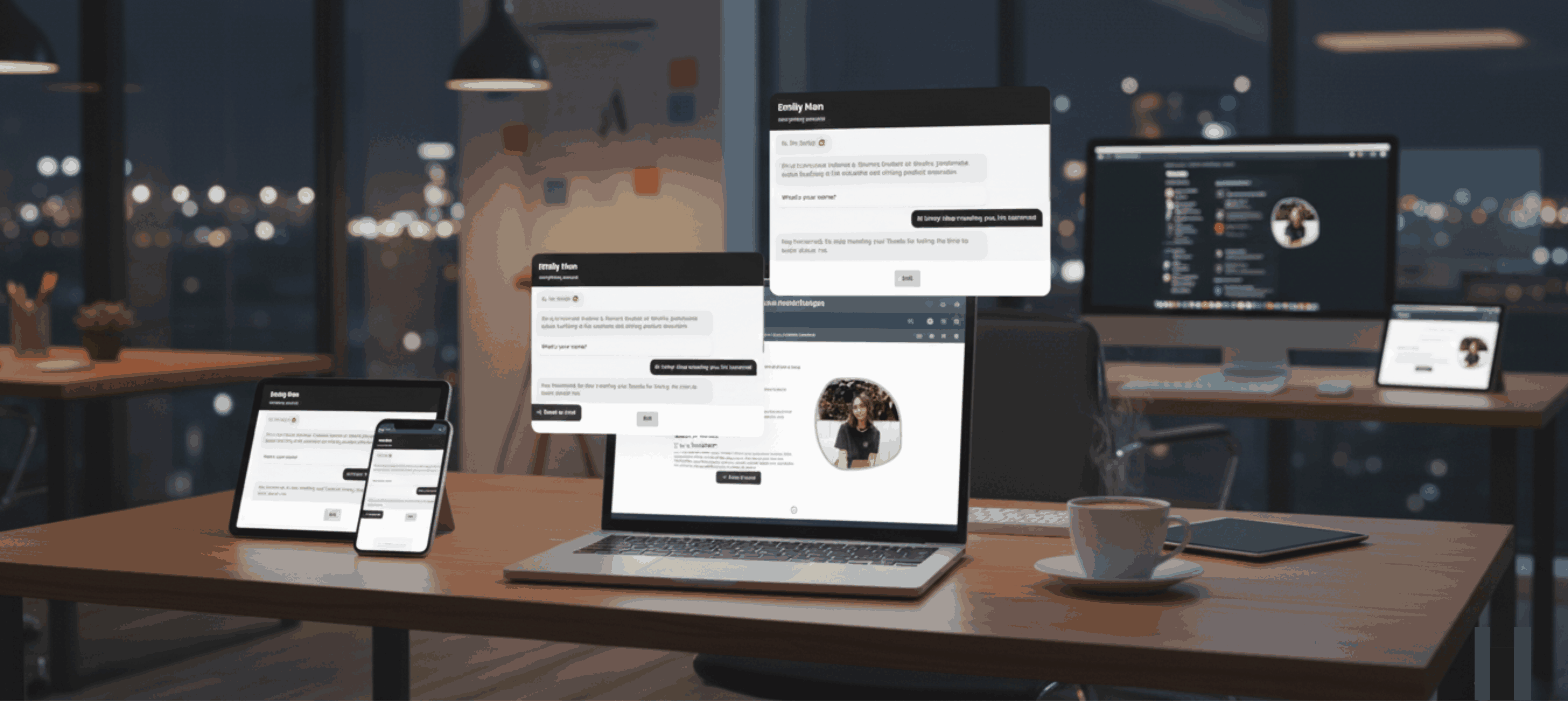 Emily - React Chat & Portfolio