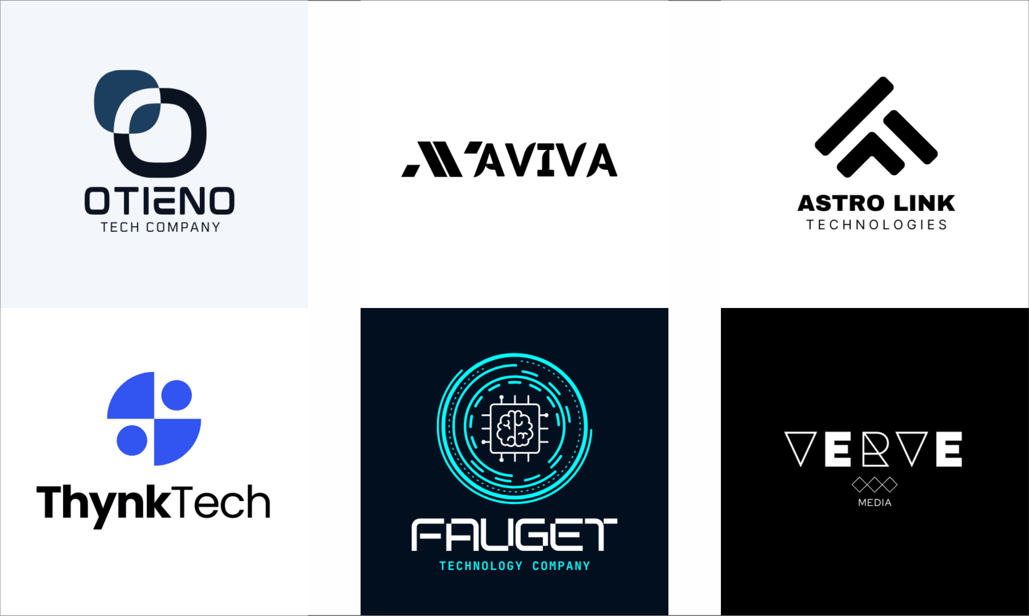 Tech Company Logos